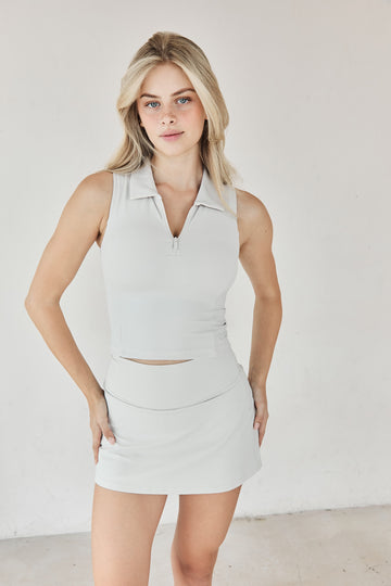The Cora Zip-Up Tank